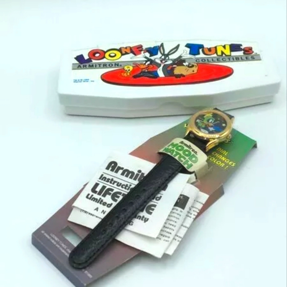Rare Looney Tunes Marvin the Martian Mood Watch